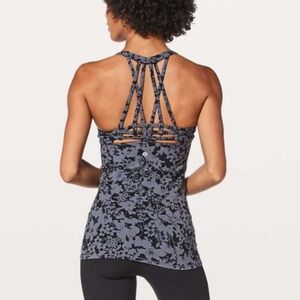 Lululemon 🍋 Slide With Me Floral Tank Top